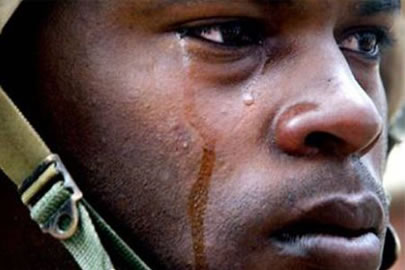 Gråtande Soldat